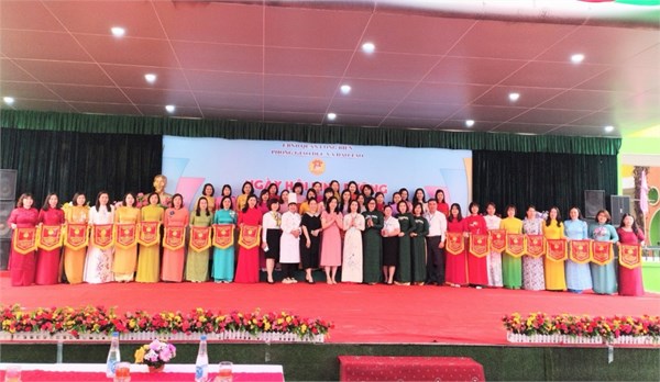 Trường Mầm non Ánh Sao tham gia Hội thi  Ngày hội dinh dưỡng  cấp Quận